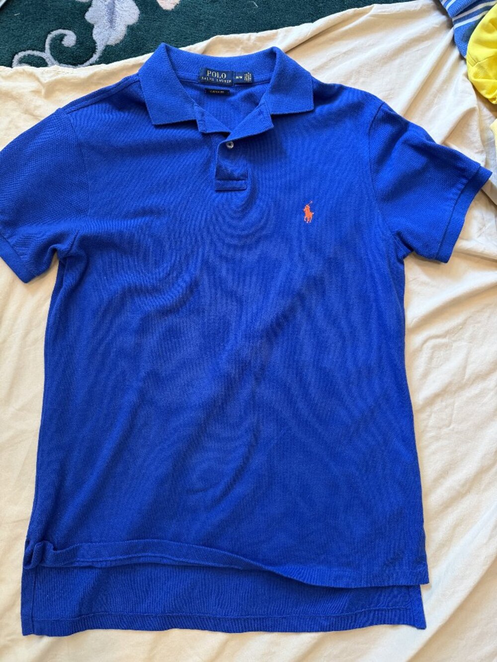 Polo Ralph Lauren Custom Fit Royal Blue Polo M